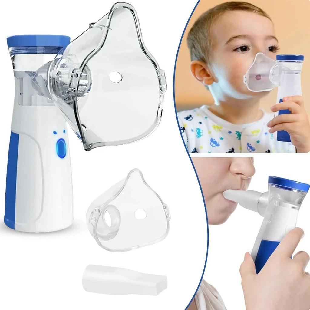 Portable Mesh Nebulizer (Model JSL-WNE02) – Quiet, Handheld Ultrasonic Inhaler